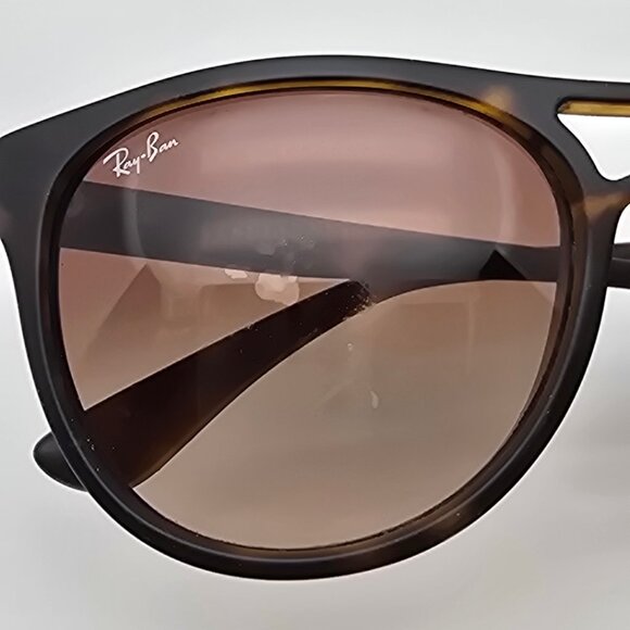 Ray-Ban RB4170 865/13 Brad Matte Havana Frame Brown Lens Aviator Sunglasses - Picture 13 of 14